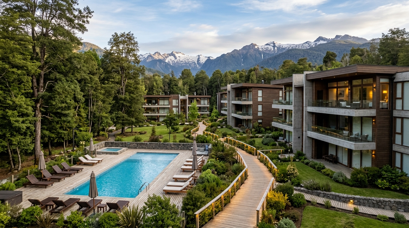 Departamento Amoblado en Condominio Bosque Caburgua